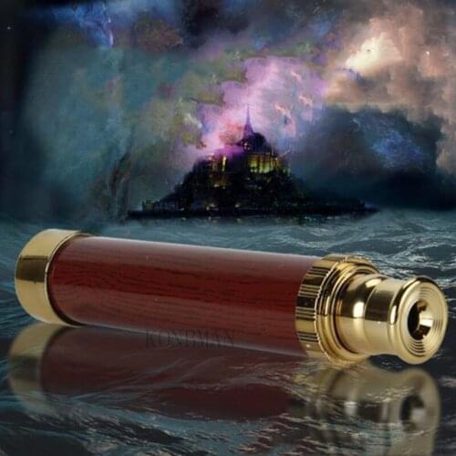 High Power HD Monocular Telescope Portable Adult Telescopic Night Vision Outdoor Binoculars Vintage Style