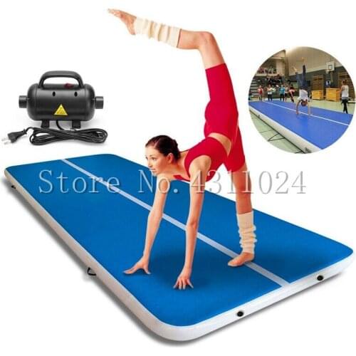 Free Shipping 2x2m & 3x3m & 4x4m Air Track Inflatable Gymnastics Tumbling Mat Air Mat Gymnastics Equipment Free a Pump