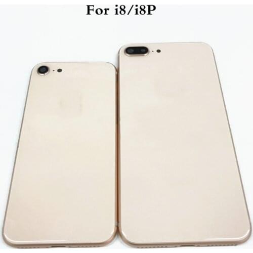 For iphone 8 8G 8 Plus New Back Middle Frame Chassis Full Housing Assembly Battery Cover For iphone 8 back Housing