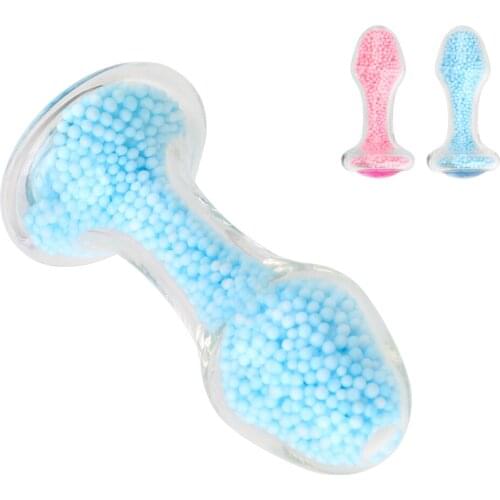 OLO Anal Sex Butt Plug for Women Men Anal Dildo Glass Sex Toys Adults Sex Shop Erotic Anal Toys Anal Plug