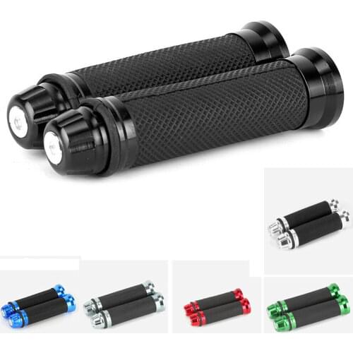 Pair Universal 7/8'' 22mm Motorcycle Handle Bar Grips Handlebar Protector Accessories Fit For Kawasaki