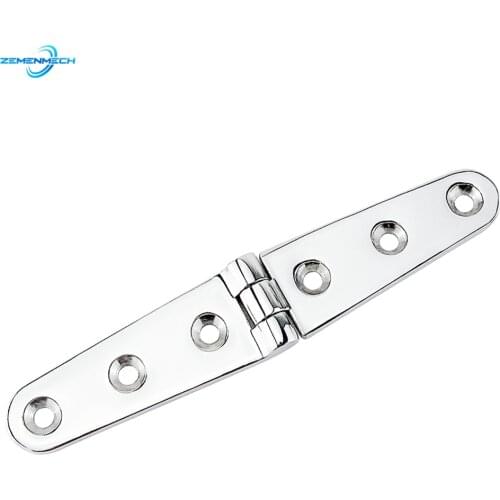28*153mm Marine Grade 316 Stainless Steel Boat Cupboard Cabinet Door Butt Hinge Furniture Fitting Cabin Deck Hinges Drawer Hinge