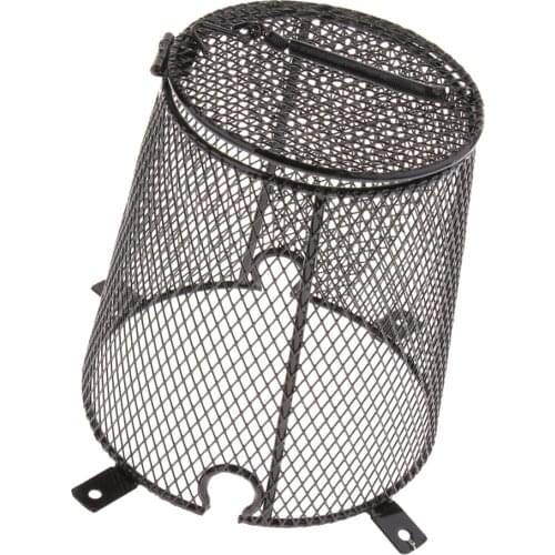 Anti-scald Reptile Heater Lamp Guard Light Bulb Protector Lamp Mesh Cover