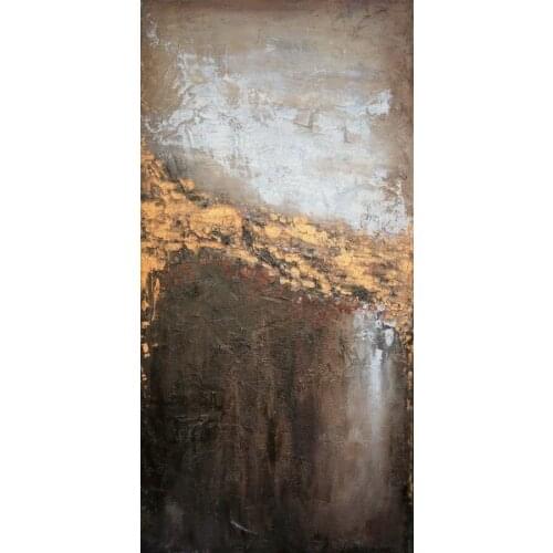 Running River Water With Evident Strokes Shows the Depth and the Metallic Very well Which Is Eye-Catching and of Good Texture