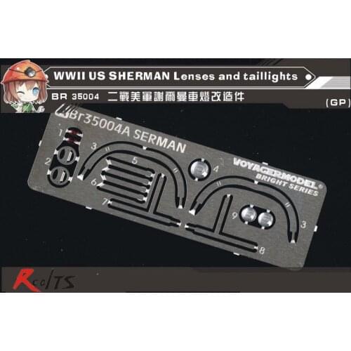 RealTS Voyager BR35004 1/35 WWII US SHERMAN Lenses and taillights (GP)
