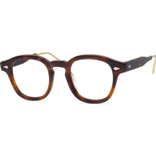Retro Rivet Acetate Glasses Frame Unisex Progressive Multi-focal Lens Optical Eyewear See Near Far Vintage Reading Eyeglasses
