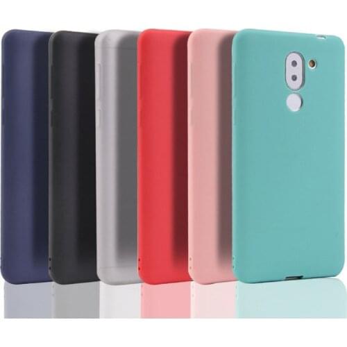 Candy Color Silicone Phone Case For Huawei Honor 6X 7X 8C 8X 8S 8A 8 9 10 Lite P20 P30 Mate 9 10 20 lite Matte Soft Back Cover