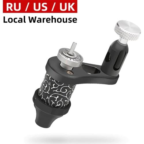 Stigma Rotary Tattoo Machine Adjustable Liner and Shader Tatoo Gun DC 5.5 Connection Powerful Strong Motor Aluminum Clip M683