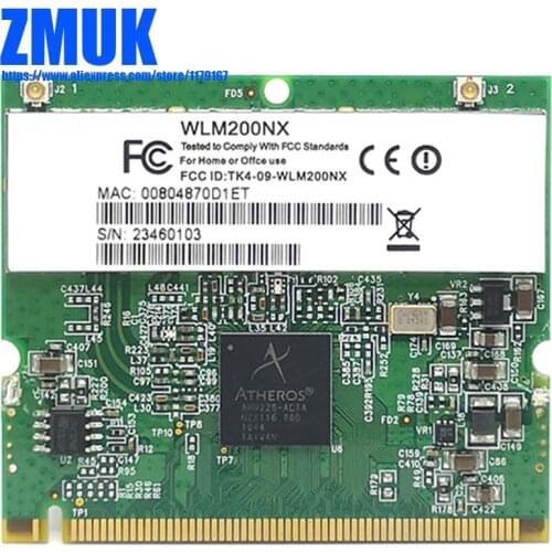 WLM200NX AR9220 300Mbps 2.4GHz / 5GHz 2T2R 802.11N a/b/g/n miniPCI WIFI Card