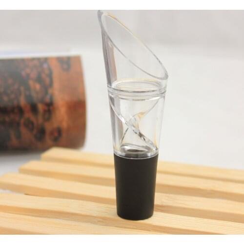 Acrylic wine decanter spiral wine decanter fast decanter mini decanter