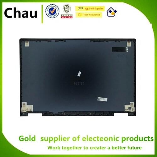 Chau New For Lenovo Yoga Chromebook C630 15.6" LCD Back Cover Rear Lid Top Case AM2DB000700 Blue