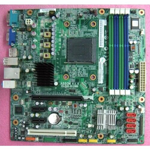 Used Applies to for Lenovo for ThinkCentre A63 M77 Motherboard A880M RS880PM-LM AM3 FRU:03T6227