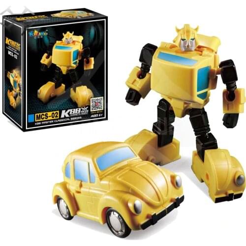 COMIC CLUB KBB G1 10cm UI daman Transformation MSC-02 MSC02 ko newage oversize Bee Pocket War Action Figure Robot Toys