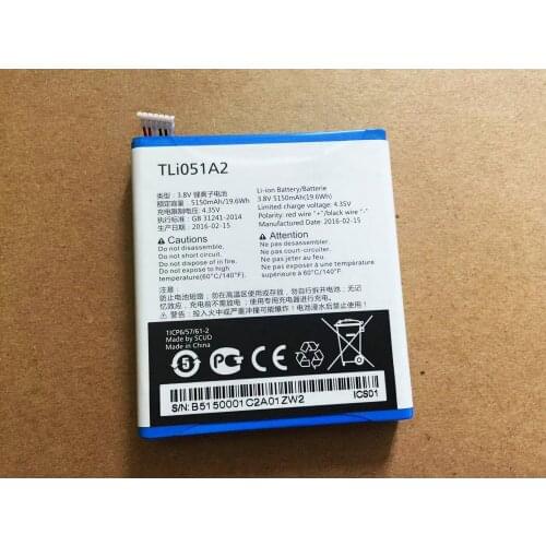 5150mAh battery for Alcatel onetouch TLI051A2 Smartphone