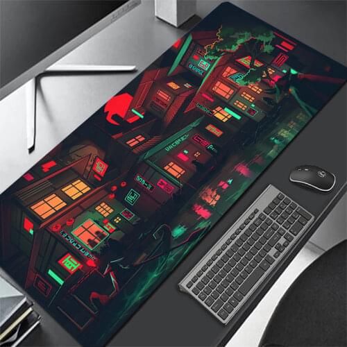 Stitch Gaming Mouse Pad Gamer Large Rubber Computer Keyboard Locking Edge Big Wars Mousepad Otaku Laptop Desk Mat