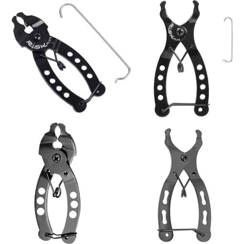 Bike Missing Link Pliers Bicycle Chain Quick Link Open Close Master Link Tool with Chain connecting hook