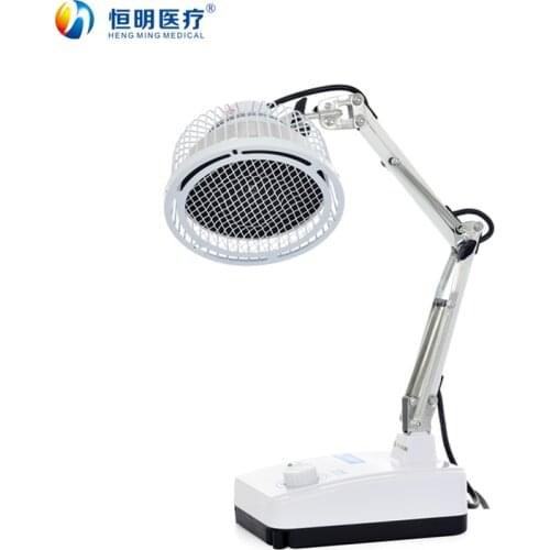 TDP-T1 Far Infrared Heat Lamp Mineral Therapy Device Pain Relief for Joint & Muscle Adjustable Arm Portable & Lightweight Design