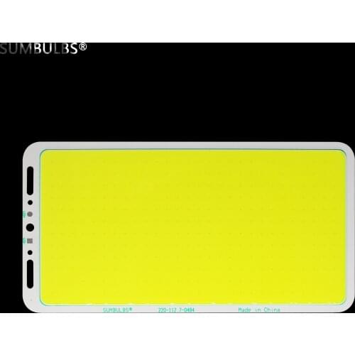 SUMBULBS 5pcs 12V LED COB Panel strip Matrix Board for Outdoor Lighting Camping Fishing 70W Warm cold white Rod hiking Lamp Bulb