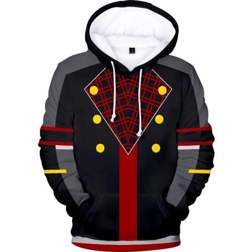 2021 3D Hoodies Men kingdom hearts 3D Hoodie Women Anime Harajuku Clothes Sweatshirt kingdom hearts Hoodies Men Pullover