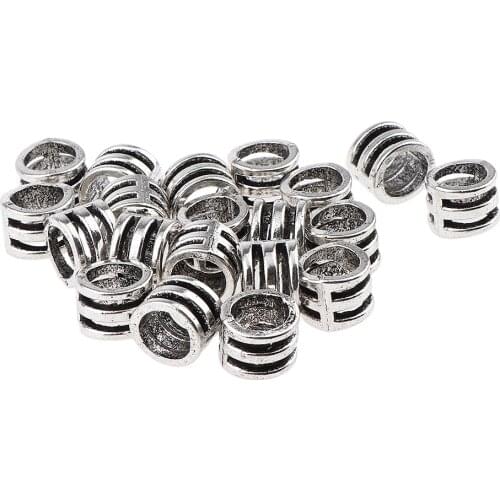 Vikings Beads Fashion Hair Decorations Cuffs Clips Accessories for Women Men Braiding Hair Bracelet Necklace DIY Dreadlock Cuffs