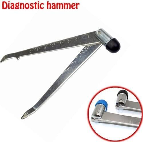 High quality Medical Knee Reflex Hammer promotional diagnostic hammer 6pcs/lot