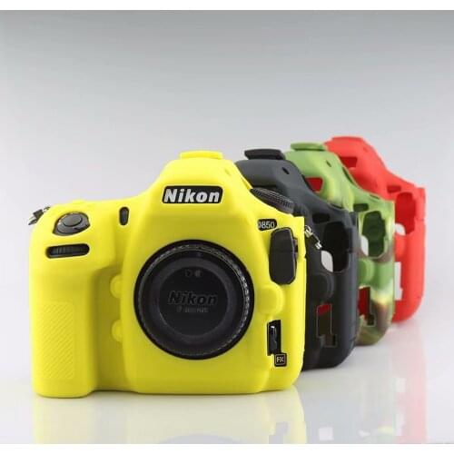 High Quality Nice Soft Silicone Rubber SLR Camera Protective Body Camera case bag For Nikon D850 Camera Bag Lens Bag