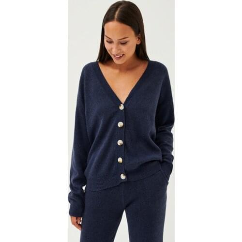 Women sweater suits 2020 Autumn Winter New 2 pieces cardigans sweater and long pant suit female knitted Track Suits for lady