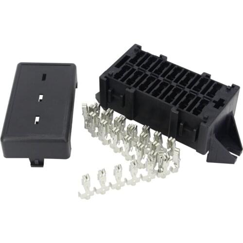 14 Way Auto fuse box assembly With terminals Dustproof fuse box fuse box mounting fuse box Car part