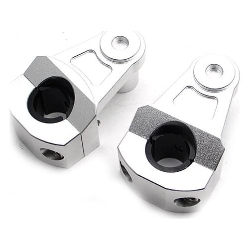 Aluminum Motorcycle HandleBar Risers Bar Clamp 7/8" 22mm 1-1/8" 28mm Universal For Honda Yamaha Suzuki Kawasaki