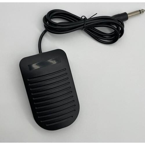 Black Foot Pedal Foot Switch Silicone Wire for Tattoo Power Tattoo Studio Supply Accessories