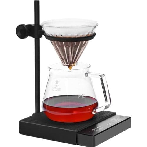 Black Mirror 2.0 Smart Pour-over Coffee Electronic Scale Double Metering Weighing Timing High Precision Mobile Phone