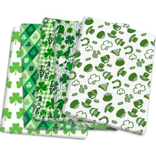David accessories St. Patricks Polyester Cotton Fabric for Tissue Kids home textile Curtain Sewing Tilda,c14459