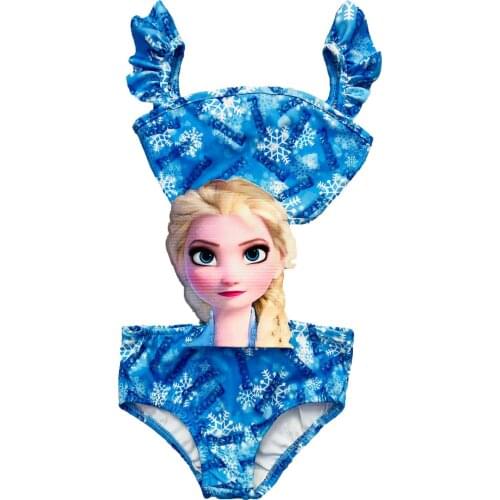 Frozen Elsa Girl Child Swimwear Swimsuit