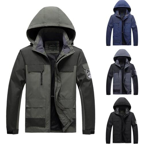 Мужские тренчи с капюшоном JAYCOSIN China At AliExpress