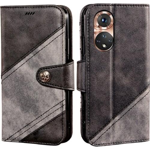 Flip Case For Honor 50 Pro Book Leather Case Shockproof Bumper Flip Case For Honor 50 SE Cover
