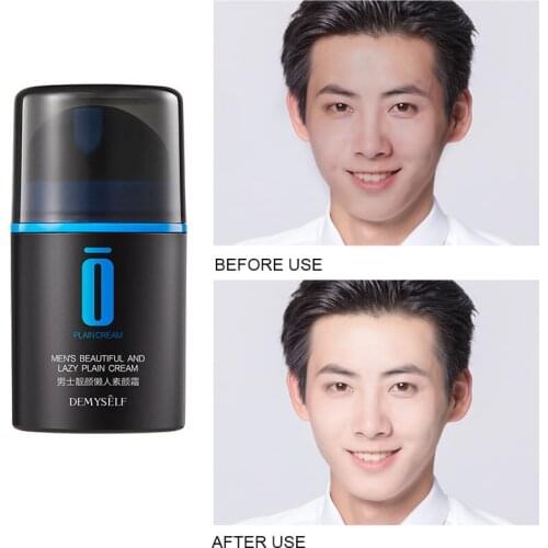 Mens Skin Care Cream Concealer Revitalizing Moisturizer Ultra Nourishing BB Cream Natural Color Light Makeup Foundation