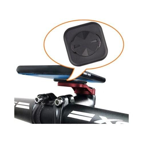 Bike Bicycle Mobile Phone Sticker Mount Phone Holder Riding Strong Adhesive Support Stand Back Button Paste Adapter