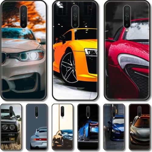 Locomotive lovers car Phone Case For Redmi Note 10 9 9A K40 8 7 A S C T GO PRO 5G Black Cover TPU