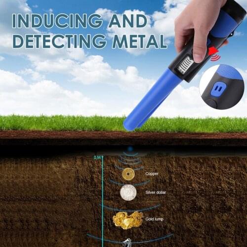 Metal Detector Effective Hand Held Metal Tester GP-pointerII Waterproof Positioning Rod Detector For Garden Detecting