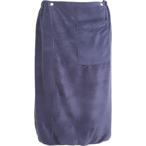 Fashion Man High Quality Wearable Water Absorption Bath Towel With Pocket Soft Swimming Beach Bath Towels