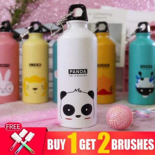 My 500ML Kids Birthday Creative Children Water Bottle Drinkware Men Sports Cycling Bicycle Unbreakable Travel Herbalife Bottles