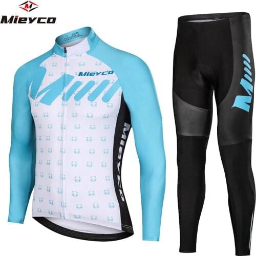 Animal panda child Long Sleeve Cycling Set Ropa Ciclismo Mountain Bicycle Clothing Mens Breathable Road Bike Jerseys Cycling Kit