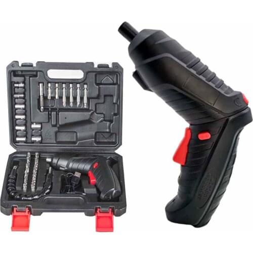 47pcs/set Multifunctional Electric Screwdriver Set Rechargeable Power Tools for Home Machine Cordless Dril set Home Machine