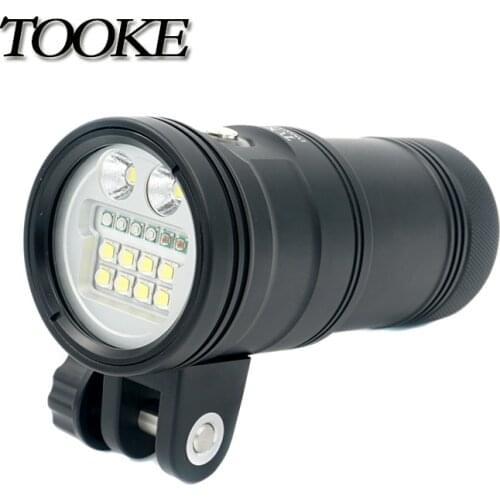 Tooke D5000 Photographing Underwater Video Light 5000 lumens Diving Flashlight LED Torch similar to Archon W42V W43VP D37V D36V