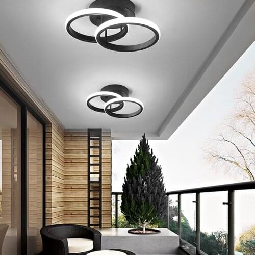 Simple Led Ceiling Light Indoor Light Fixture Modern Small Ceiling Lamp For Corridor Bedroom Kitchen Foyer Cool white Chandelier