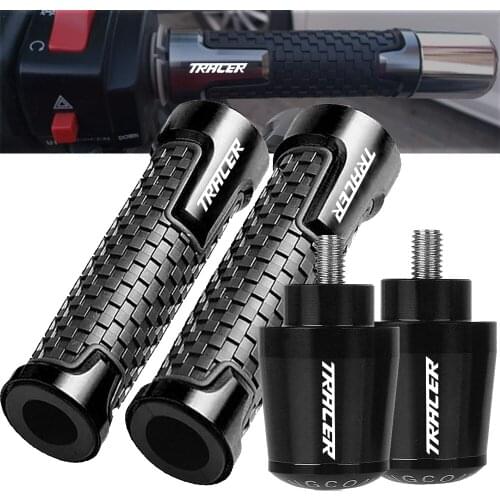 Tracer 700 2020 2019 2018 2017 2016 Motorcycle Handle Ends Plug Caps Bar End Cover Handlebar Hand Grips FOR YAMAHA Tracer700