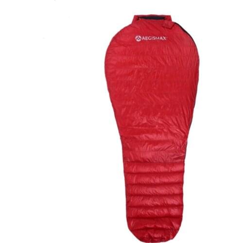 Ultra-Light Adult Outdoor Camping Down Sleeping Bag Nylon Mummy Three Season Goose Down Sleeping Bag