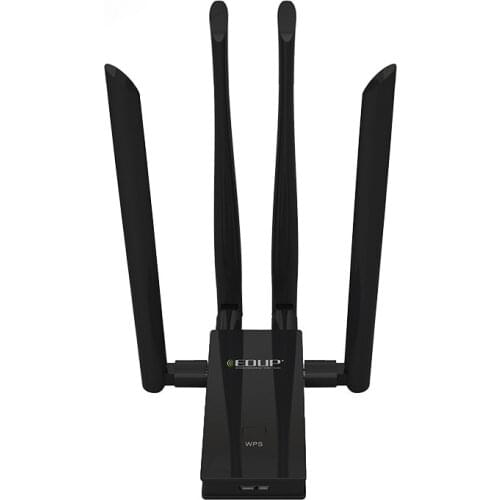 1900Mbps USB WIFI Adapter Dual Band 2.4G/5Ghz 4*6dBi Antennas Converter Desktop Wireless WIFI USB 3.0 Network Card Receive