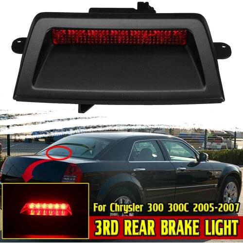 High Quality 300 LED Car Rear High Level Third 3rd Brake Light High Mount Tail Stop Lamp For Chrysler 300 300C 2005 2006 2007