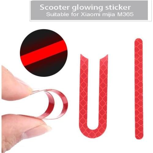 Protective Shell Reflective Sticker for Xiaomi M365 Electric Scooter Front Rear Wheel Tyre Cover Accessories for Xiaomi M365 Pro